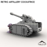 Tabletop Terrain Vehicle Retro Artillery Cockatrice