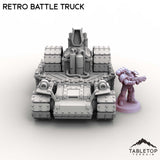 Tabletop Terrain Vehicle Retro Battle Truck