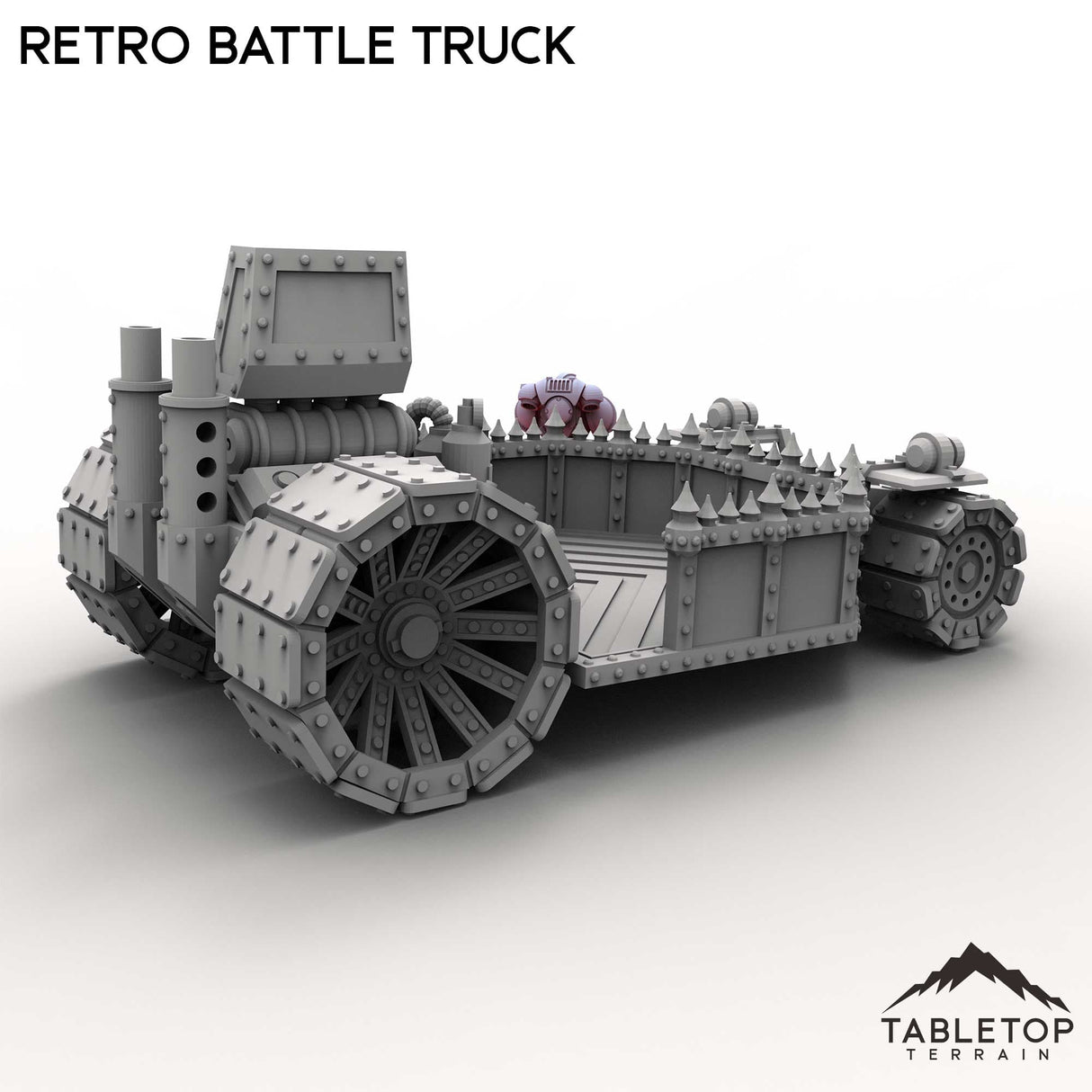 Tabletop Terrain Vehicle Retro Battle Truck