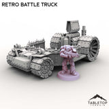 Tabletop Terrain Vehicle Retro Battle Truck