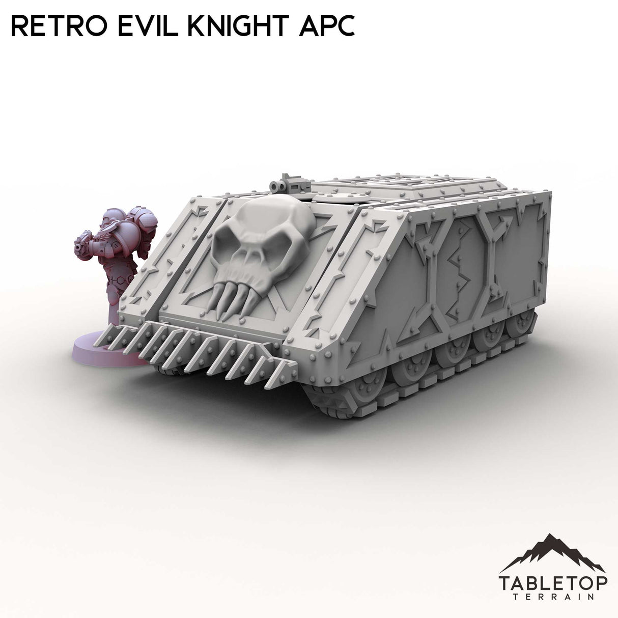 Tabletop Terrain Vehicle Retro Evil Knight APC