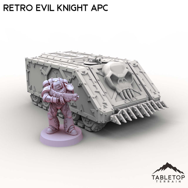 Tabletop Terrain Vehicle Retro Evil Knight APC