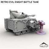 Tabletop Terrain Vehicle Retro Evil Knight Battle Tank