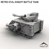 Tabletop Terrain Vehicle Retro Evil Knight Battle Tank