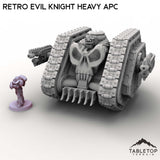 Tabletop Terrain Vehicle Retro Evil Knight Heavy APC