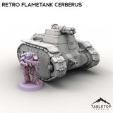 Tabletop Terrain Vehicle Retro Flametank Cerberus