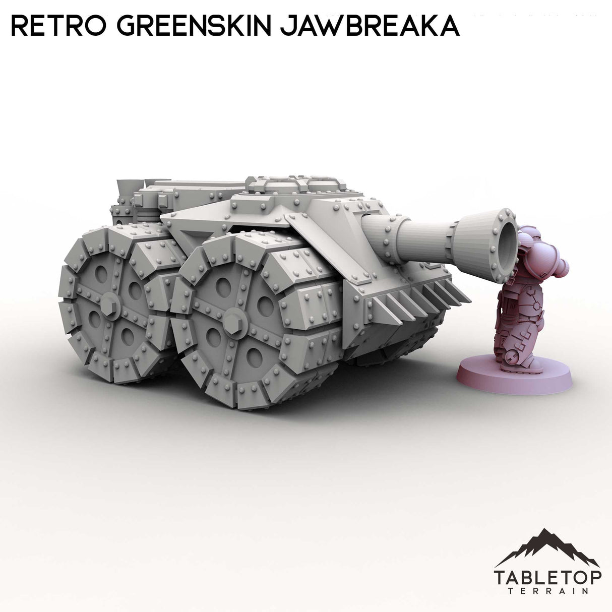 Tabletop Terrain Vehicle Retro Greenskin Jawbreaka
