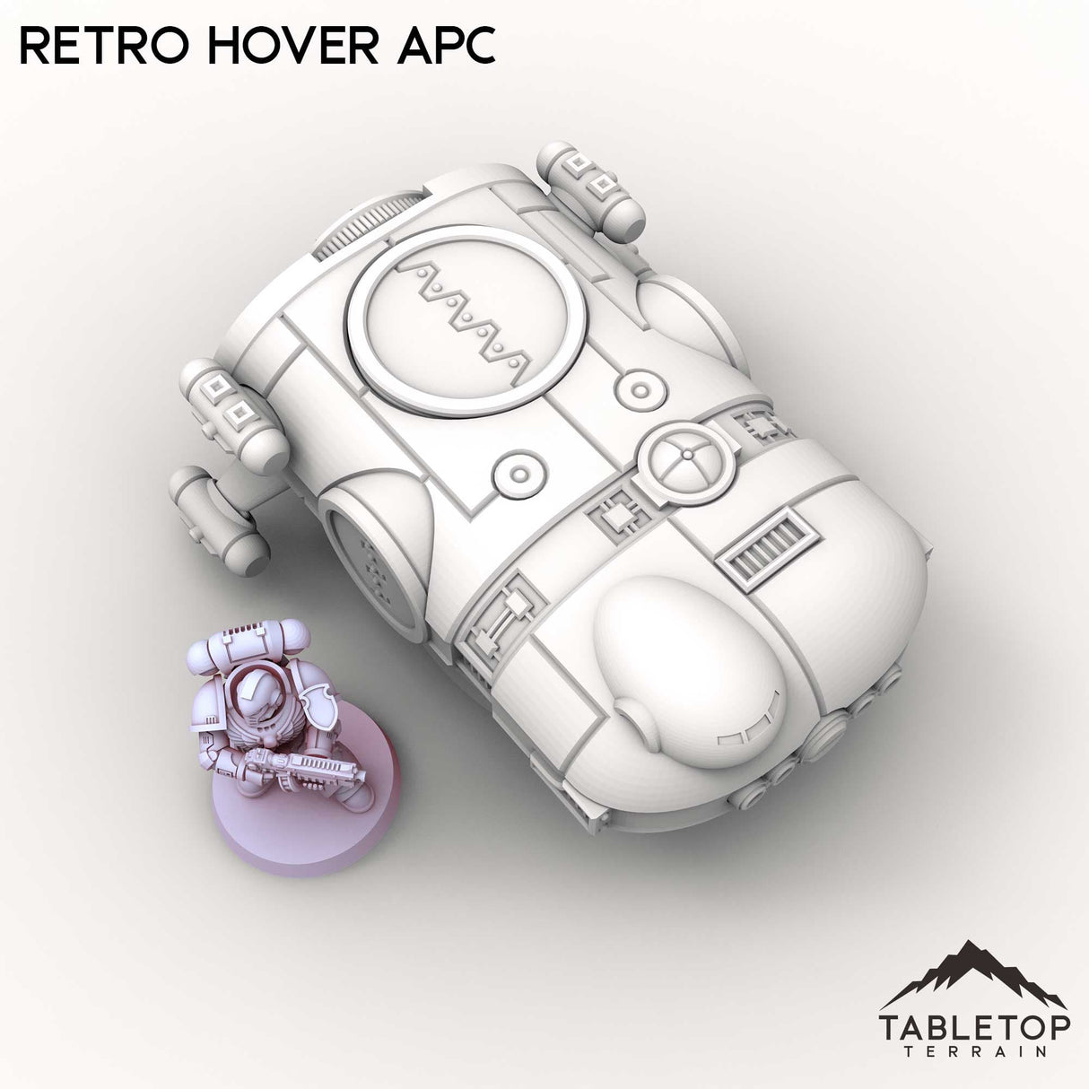 Tabletop Terrain Vehicle Retro Hover APC