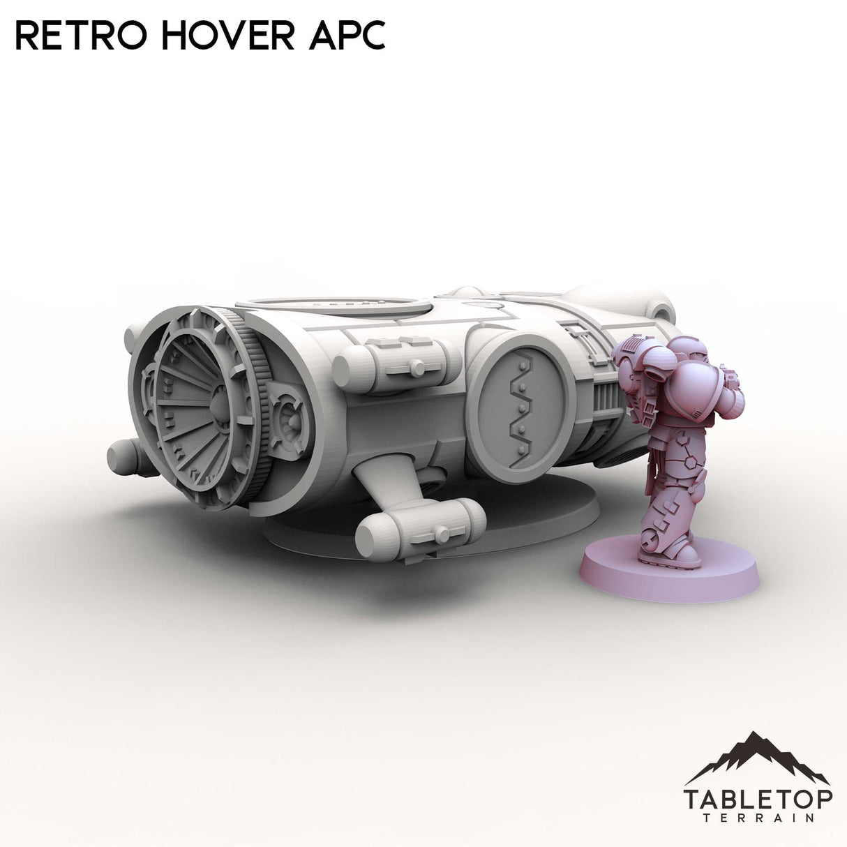 Tabletop Terrain Vehicle Retro Hover APC