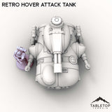 Tabletop Terrain Vehicle Retro Hover Attack Tank