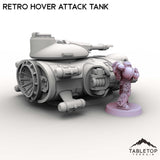 Tabletop Terrain Vehicle Retro Hover Attack Tank