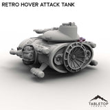 Tabletop Terrain Vehicle Retro Hover Attack Tank