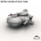 Tabletop Terrain Vehicle Retro Hover Attack Tank
