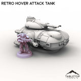 Tabletop Terrain Vehicle Retro Hover Attack Tank
