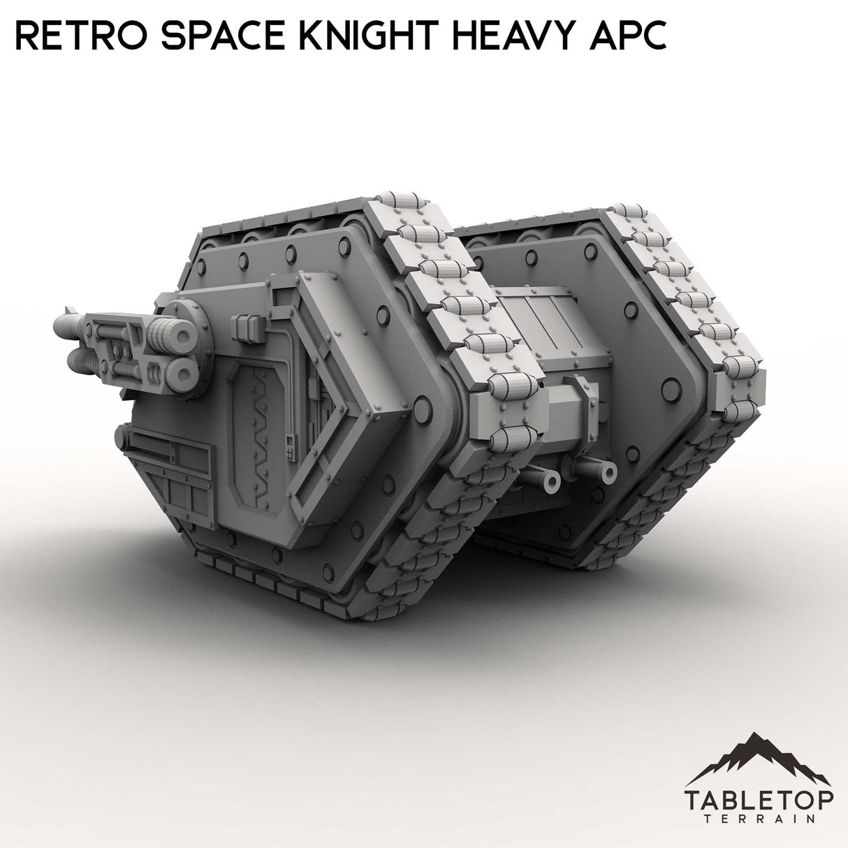 Tabletop Terrain Vehicle Retro Space Knight Heavy APC