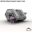Tabletop Terrain Vehicle Retro Space Knight Heavy APC