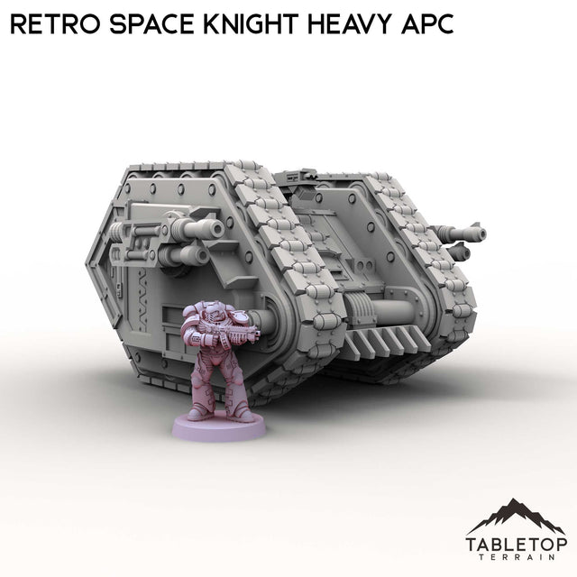 Tabletop Terrain Vehicle Retro Space Knight Heavy APC