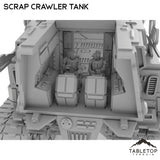 Tabletop Terrain Vehicle Scrap Crawler Tank