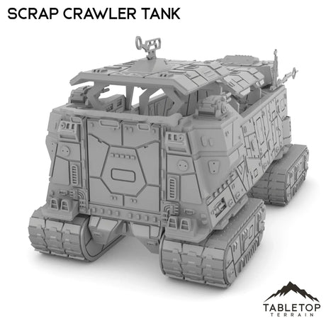 Tabletop Terrain Vehicle Scrap Crawler Tank