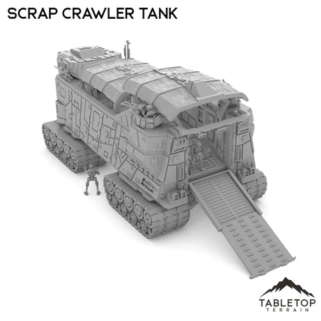 Tabletop Terrain Vehicle Scrap Crawler Tank