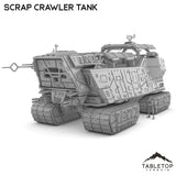 Tabletop Terrain Vehicle Scrap Crawler Tank