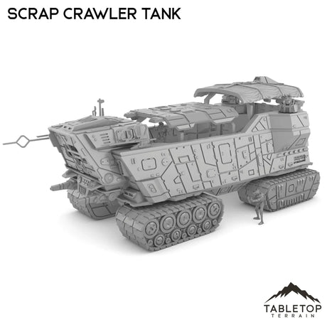 Tabletop Terrain Vehicle Scrap Crawler Tank