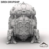 Tabletop Terrain Vehicle Siren Dropship