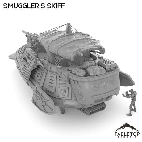Tabletop Terrain Vehicle Smuggler's Skiff