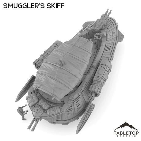 Tabletop Terrain Vehicle Smuggler's Skiff