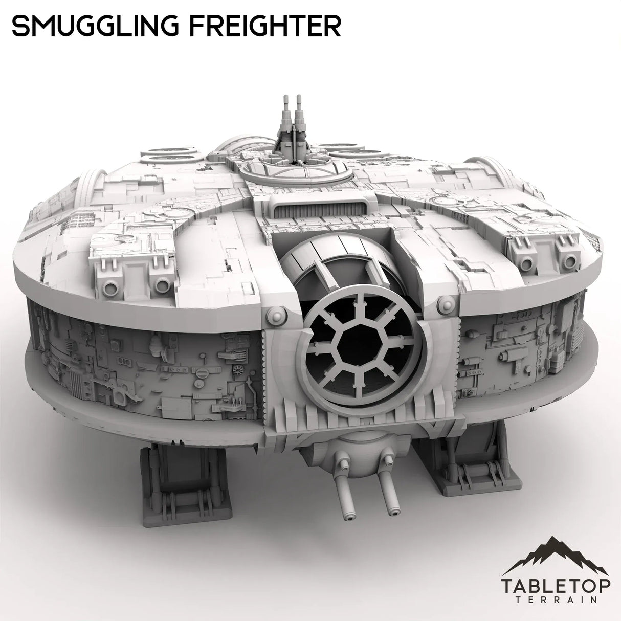 Tabletop Terrain Vehicle Smuggling Freighter