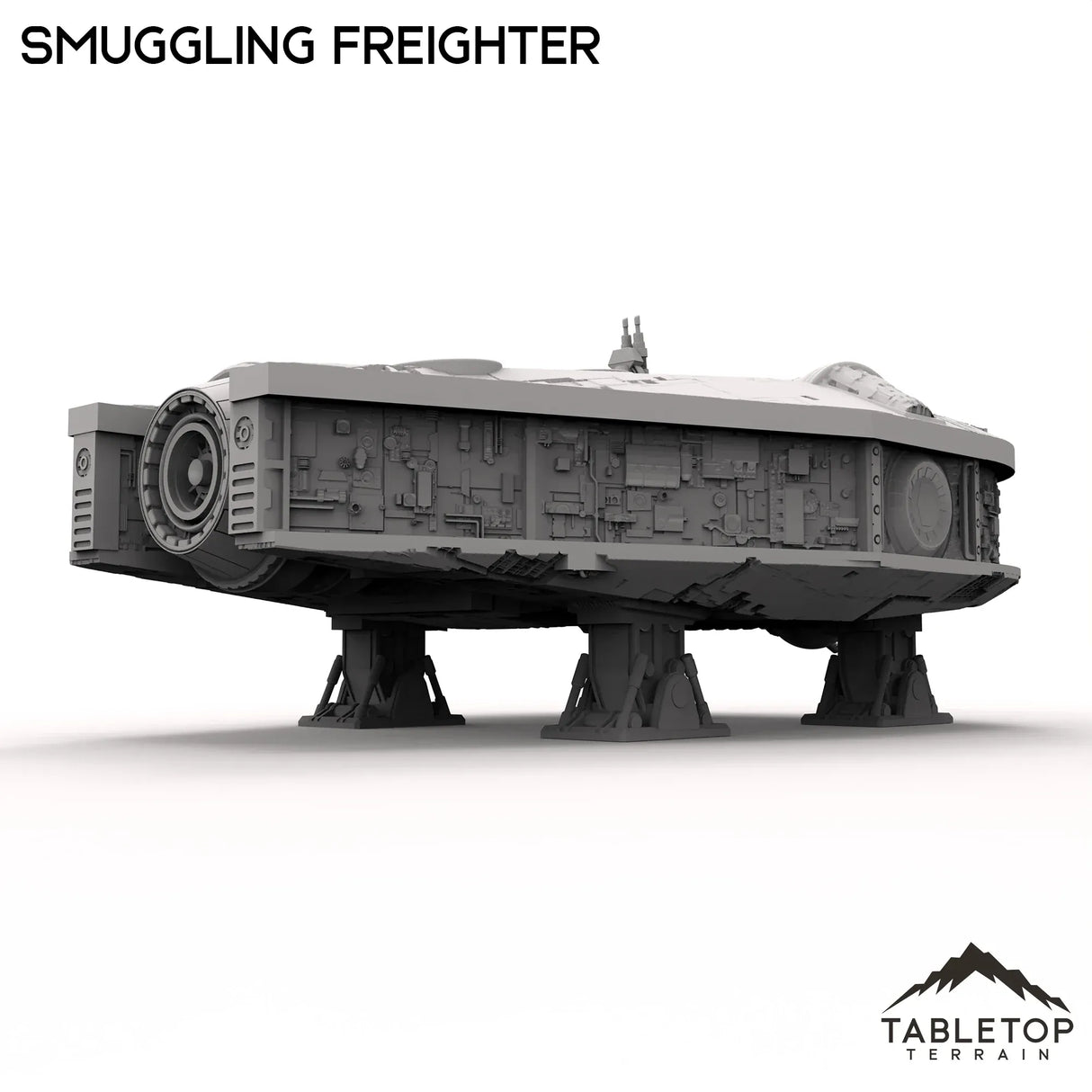 Tabletop Terrain Vehicle Smuggling Freighter