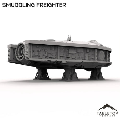 Tabletop Terrain Vehicle Smuggling Freighter
