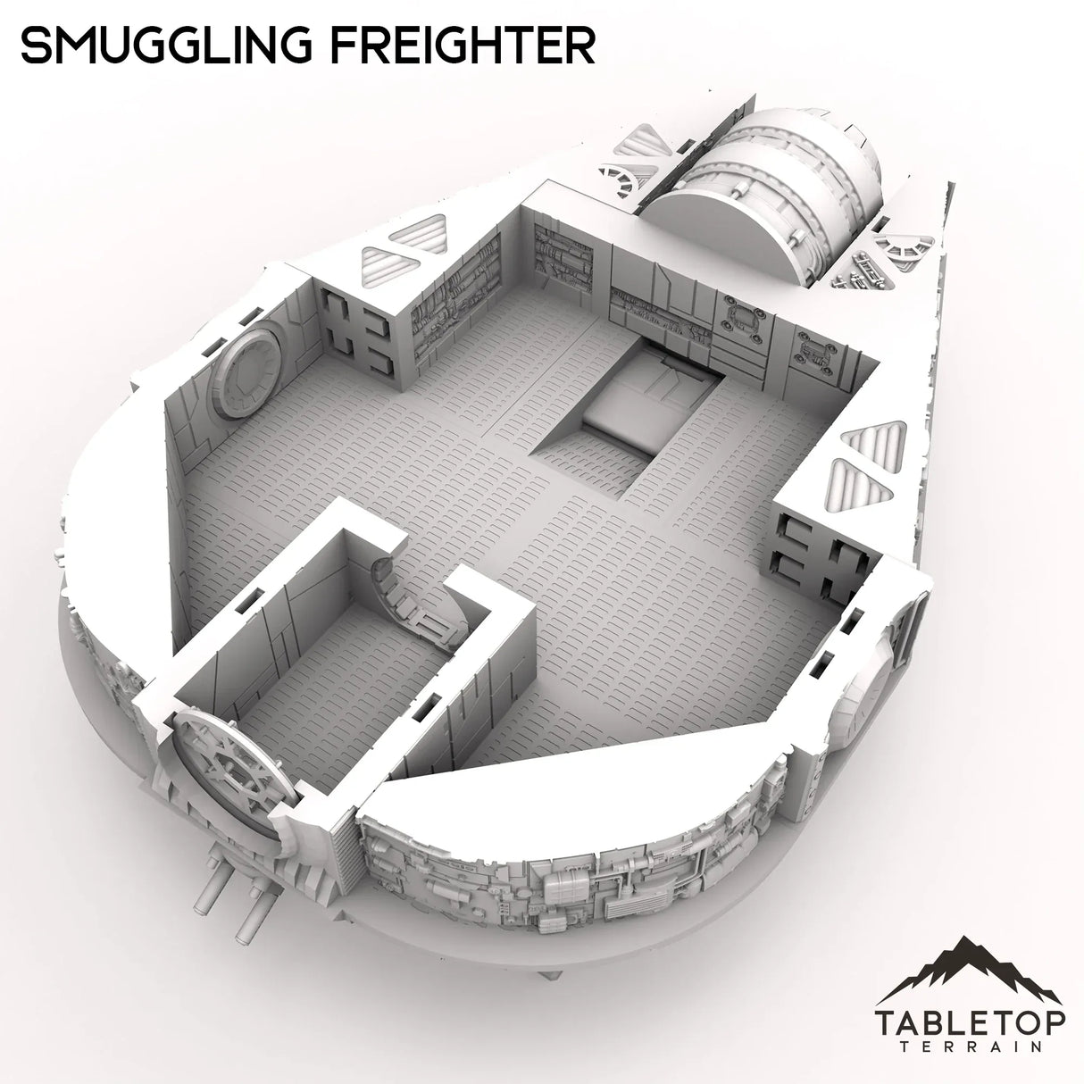 Tabletop Terrain Vehicle Smuggling Freighter