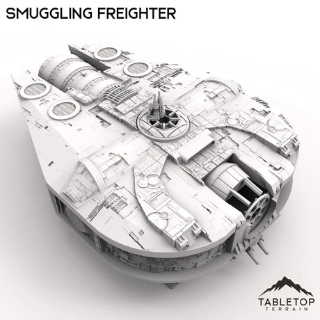 Tabletop Terrain Vehicle Smuggling Freighter