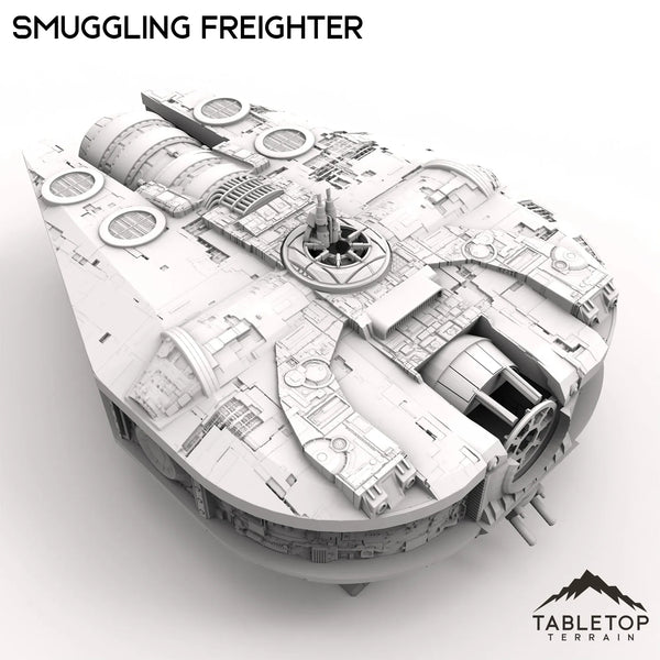 Tabletop Terrain Vehicle Smuggling Freighter