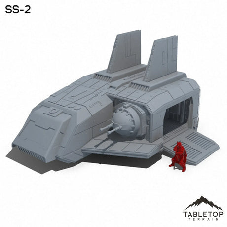 Tabletop Terrain Vehicle SS-2 Small Shuttle