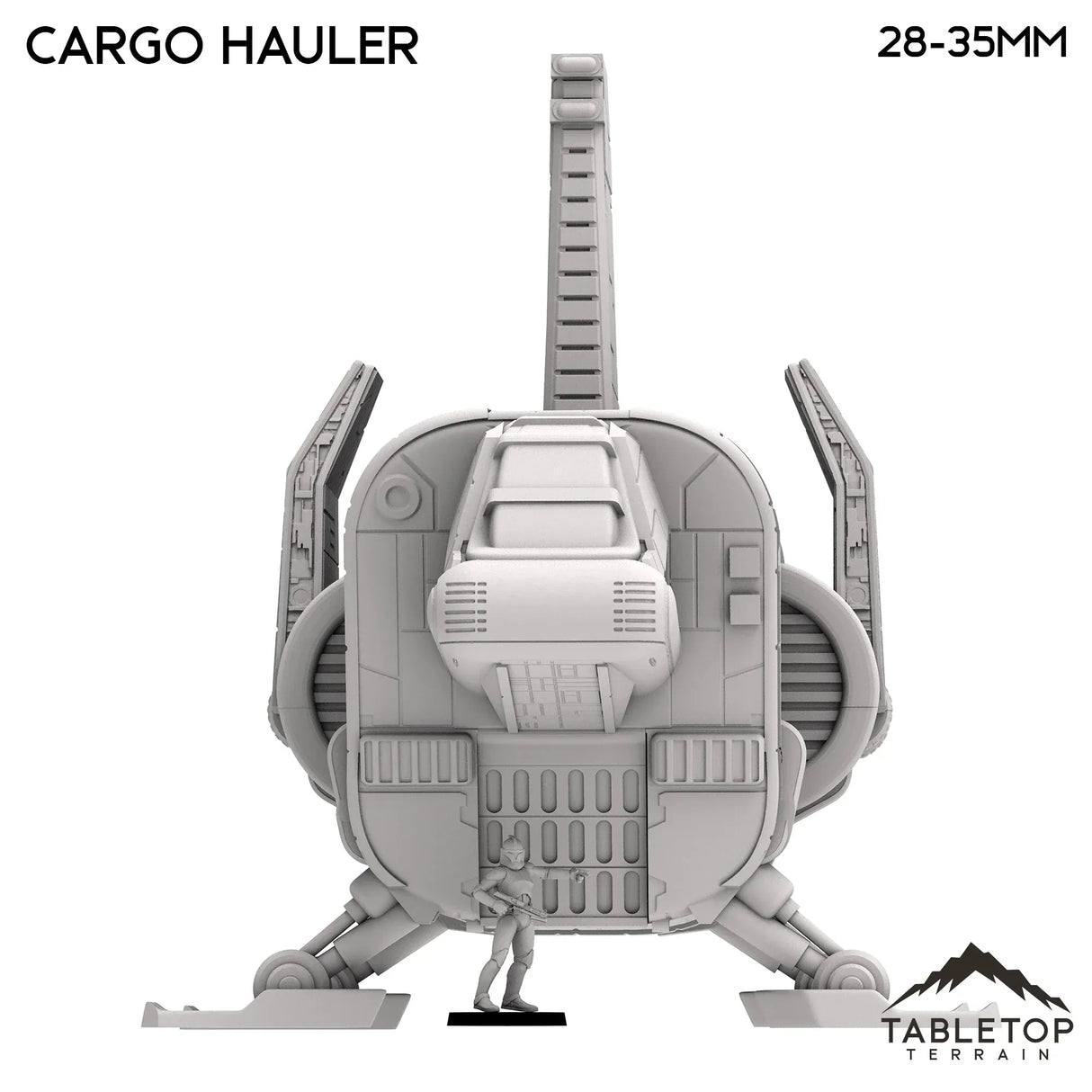 Tabletop Terrain Vehicle Starport Cargo Hauler