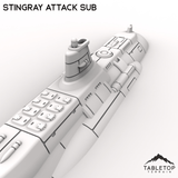 Tabletop Terrain Vehicle Stingray Attack Sub