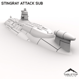 Tabletop Terrain Vehicle Stingray Attack Sub