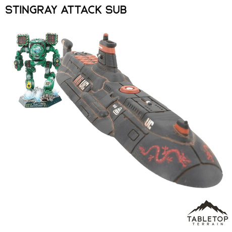 Tabletop Terrain Vehicle Stingray Attack Sub