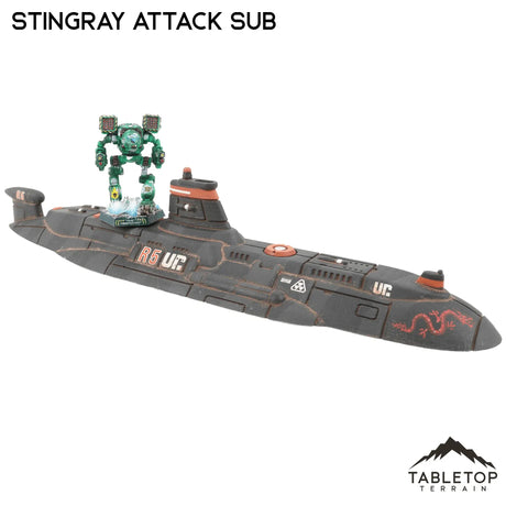 Tabletop Terrain Vehicle Stingray Attack Sub