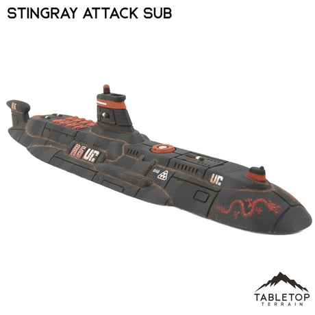 Tabletop Terrain Vehicle Stingray Attack Sub