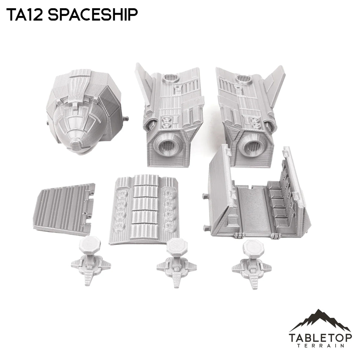 Tabletop Terrain Vehicle TA12 Spaceship - Star Wars Legion Terrain
