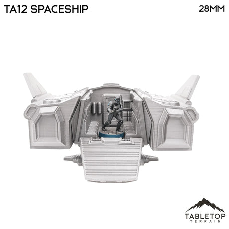 Tabletop Terrain Vehicle TA12 Spaceship - Star Wars Legion Terrain