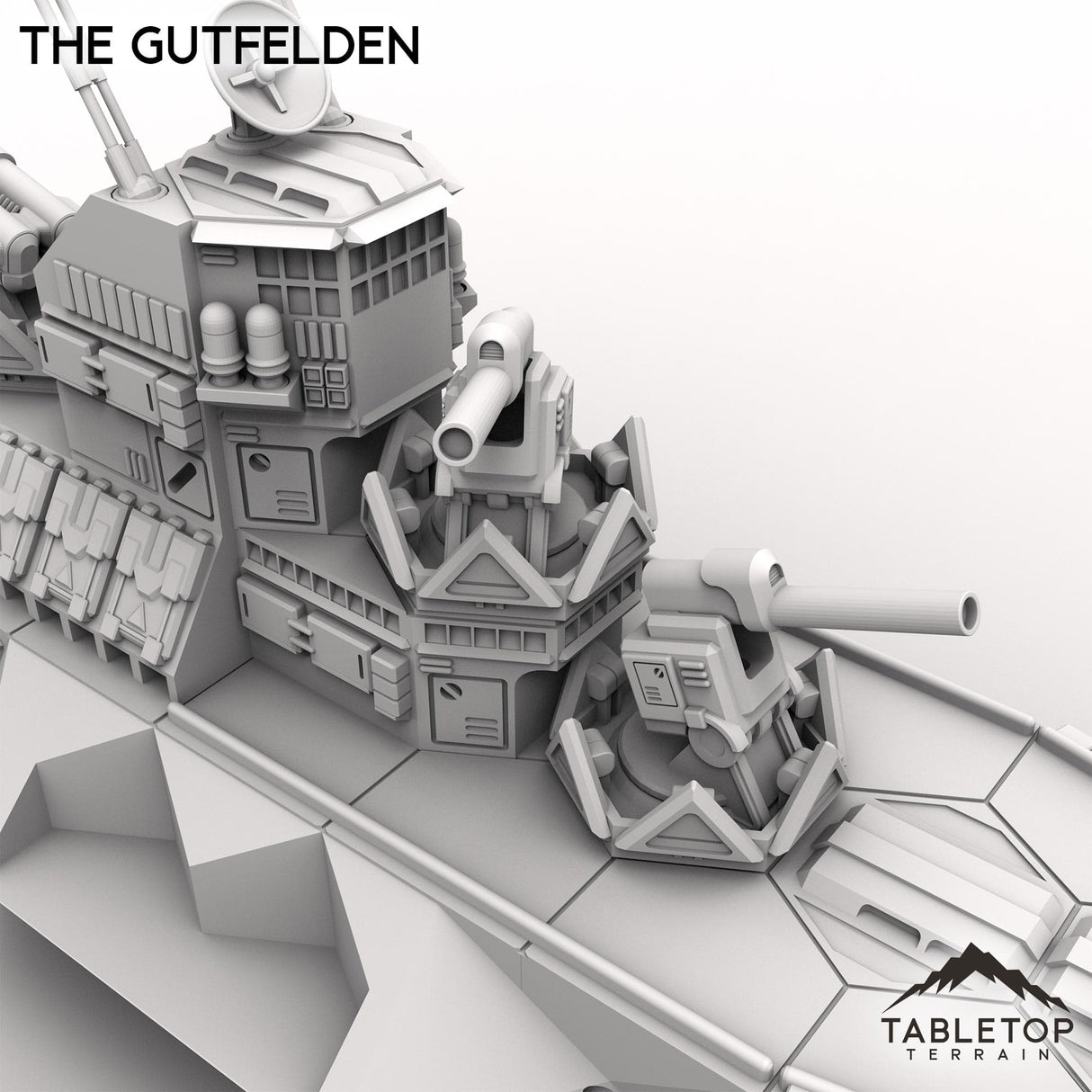 Tabletop Terrain Vehicle The Gutfelden