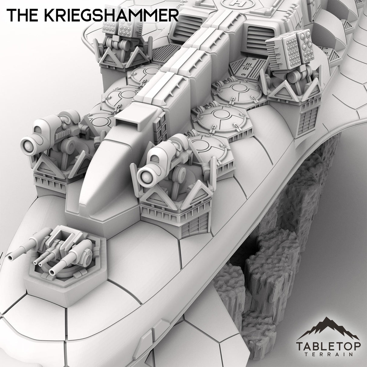 Tabletop Terrain Vehicle The Kriegshammer