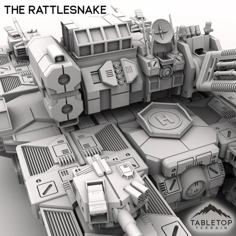 Tabletop Terrain Vehicle The Rattlesnake