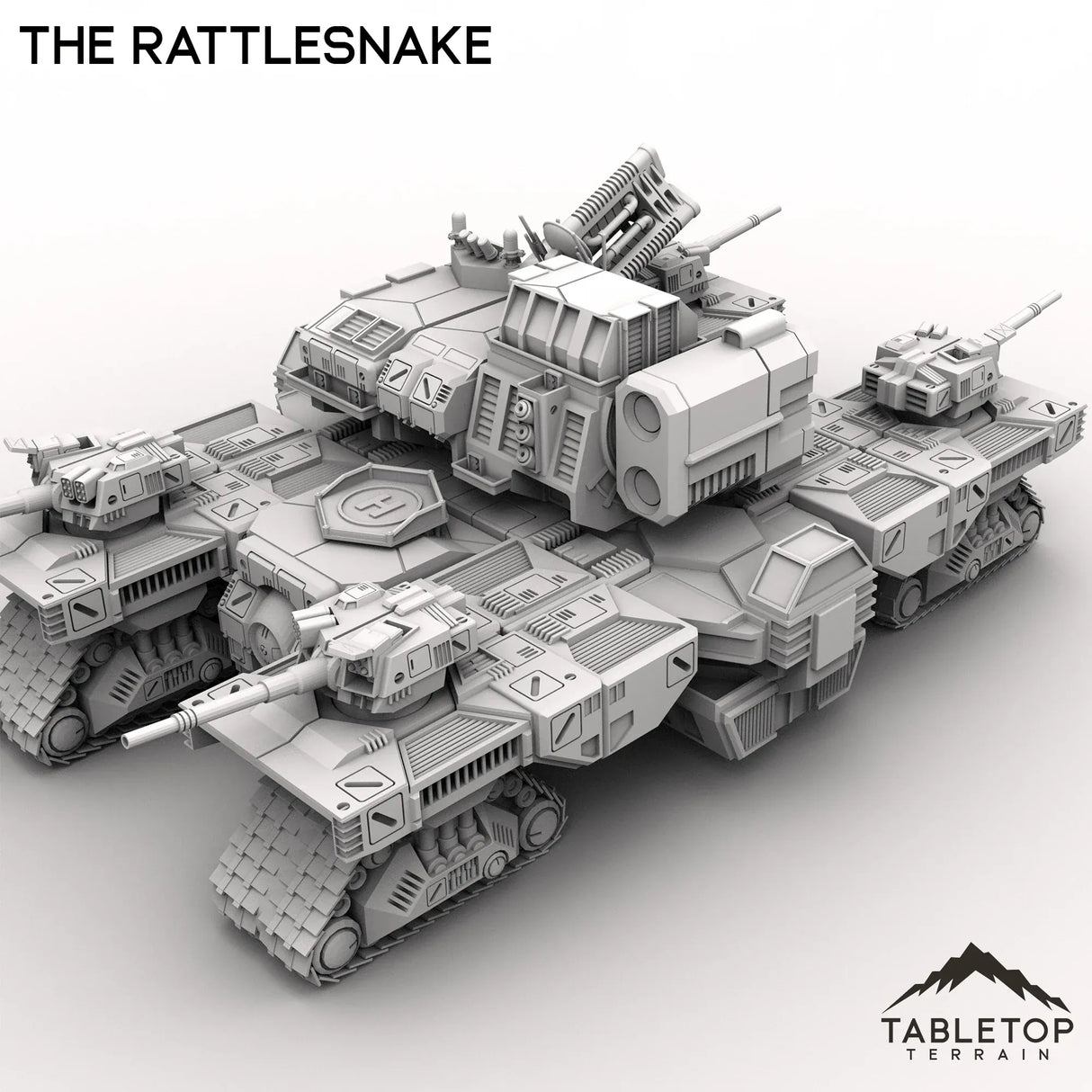 Tabletop Terrain Vehicle The Rattlesnake