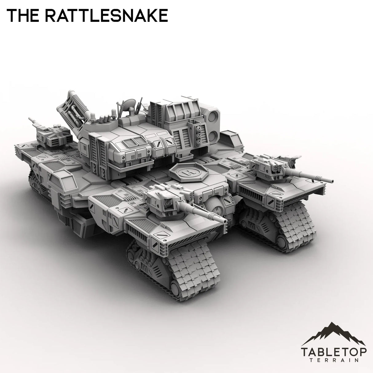 Tabletop Terrain Vehicle The Rattlesnake