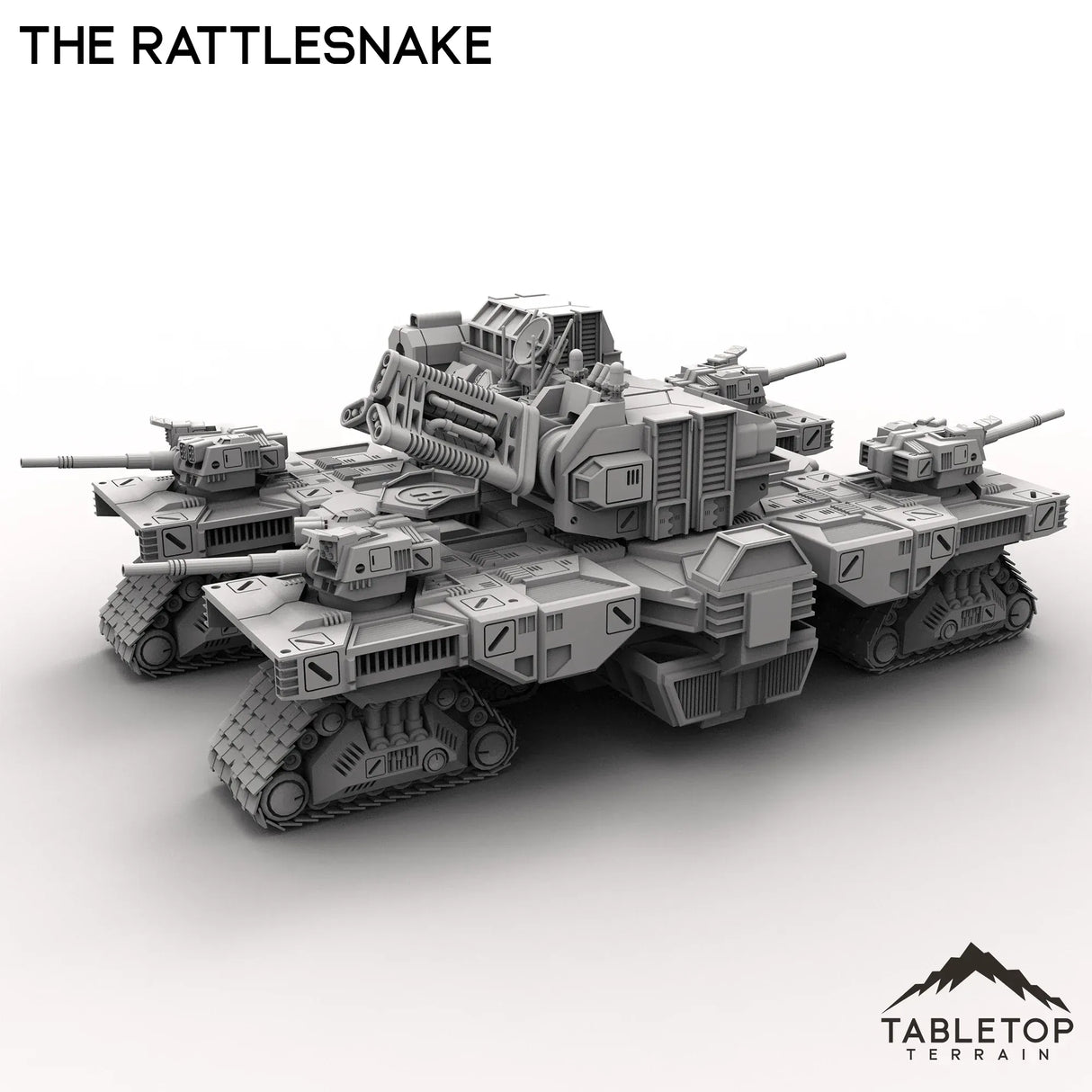 Tabletop Terrain Vehicle The Rattlesnake